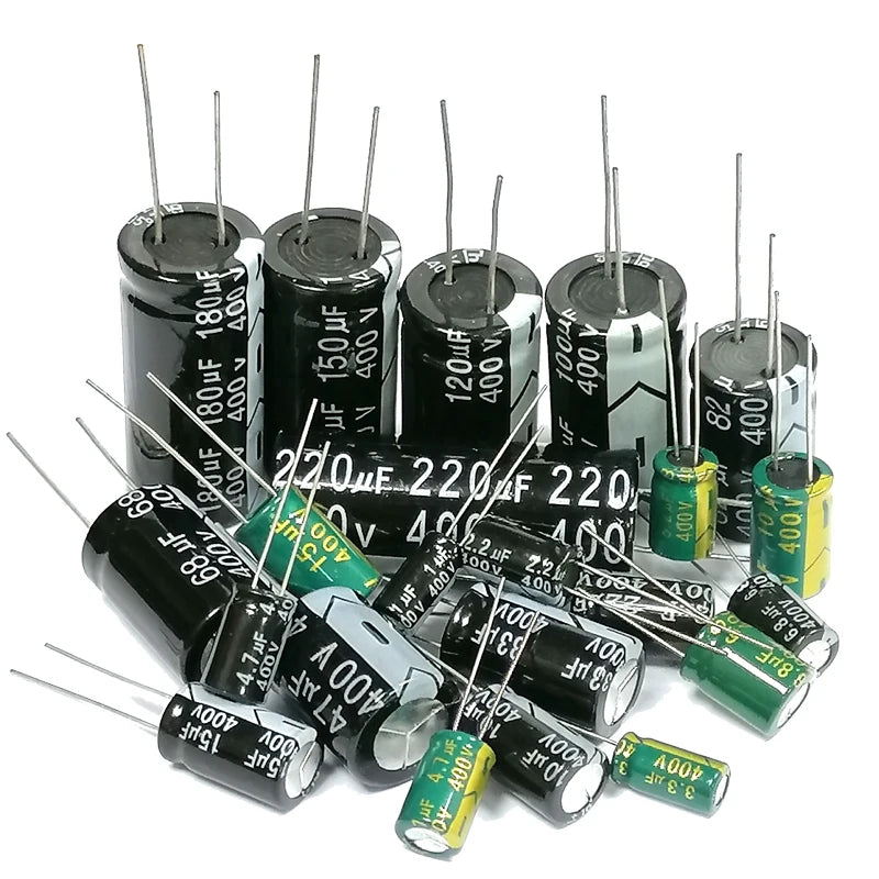 400V22uf 10x17mm High Frequency Low ESR Aluminum Capacitor 400v 22uf 22uf400v 400v22mf 22mf400v 400v22MFD 400wv 400vdc 33uf