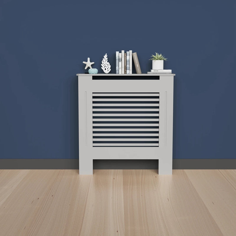 92cm Height Grey Small Heater Covers Horizontal Slat Internal Heights 90cm Tall Radiator Shelf
