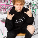 Harajuku Oversized Streetwear Pullover Men's Hoodies LIDA Graphic Print Hooded Sweatshirt Hip Hop Aesthetic Korean Tops Goth Y2k