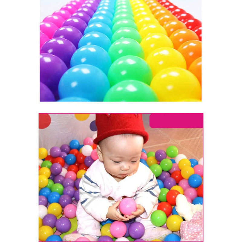 Brand New Kids 5.5cm Balls Baby Toys Ocean Balls For Play Pool Fun Colorful Soft Plastic Ocean Ball
