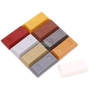 Marumine 50PCS Tile Special 1x2 Ingot Bar Gold Money Pirate MOC Brick Part 99563 Assembles Particles Building Blocks Accessories