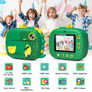 Kids Instant Camera, 2.4" HD 1080P Instant Camera with 32GB Card, Instant Print Camera for Kids 3-12