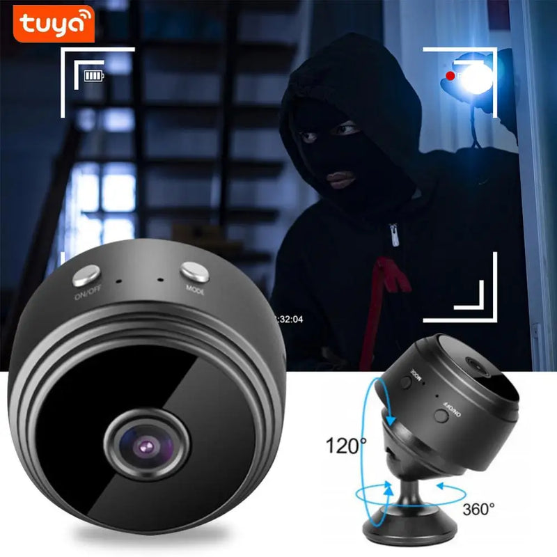 A9 1080P Wireless Tuya Wifi Mini IP Camera SmartLife-Remote Control Home Security Video Surveillance Baby Monitor Smart Home