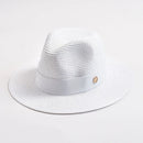 New Summer Straw Hat for Women Panama Soft Shaped Beach Sun Hat Outdoor UV Protection Travel Hat Sombreros De Mujer