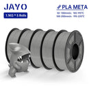 JAYO 3D Printer Filament PLA Series 1.75MM 5Rolls/10Rolls High Strength 100% No Bubble Neatly Wound for FDM DIY Gift Material