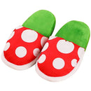 Plants Plush Home Wear Slippers Cannibal Flower Shape Cosplay Shoes/Dot Pattern Slippers Loafer With Pipe Pot Holder For Adults