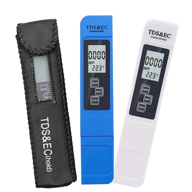 1/2/4PCS In1 TDS EC Meter Temperature Tester Pen Multifunctional Digital Water Quality Tester For Water Purity TEMP PPM Tester