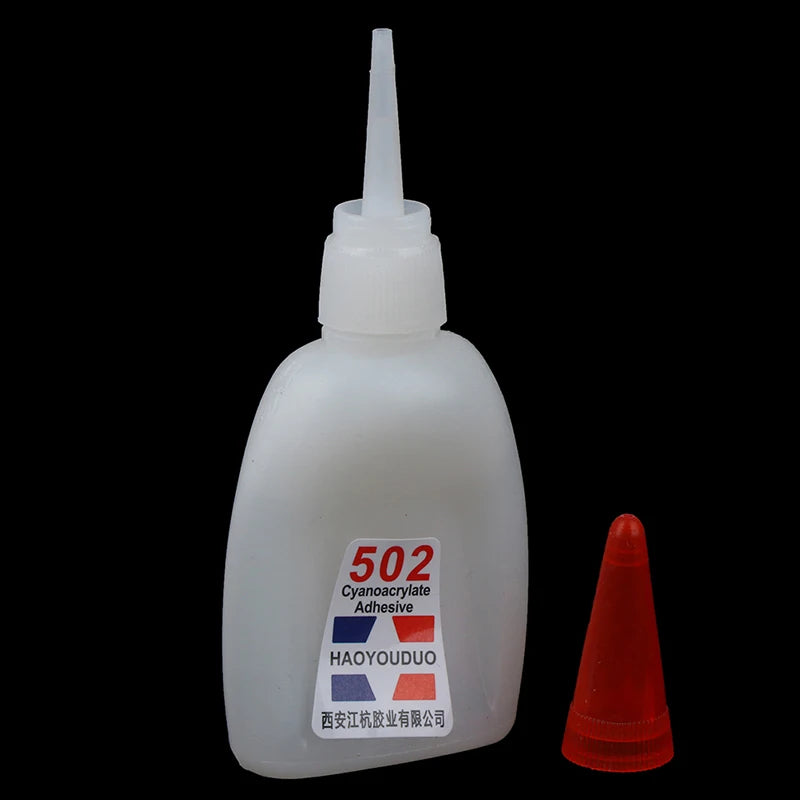 1PC 30g 502 Strong Glue Instant Quick Dry 3 Second Strong Adhesive Quick Bond Leather Rubber Metal Repair Tool Office Supplies