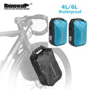 Rhinowalk Bike Bag For Fork Quick Release Bicycle Bag Waterproof 4-6L Electric Scooter Bag Bicycle Front Bag Bikebag Accessories