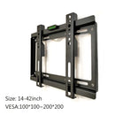TV Wall Mount Bracket Low Profile Fixed for 14-42 Inch Flat Screen TVs & Monitors Universal TV Monitor Mount Max VESA 200x200mm
