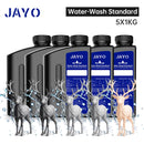 JAYO 5KG Standard /ABS-Like/Standard Plus/ Water Wash 3D Printer UV Resin 405nm for LCD 3D Printing Material Quick Curing Resin