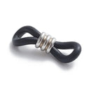 10PC Ear Hook Eyeglasses Spectacles Chain Glasses Retainer Ends Rope Sunglasses Cord Holder Strap Retainer End Loop Connector