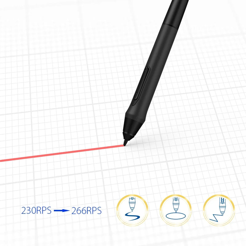 P05/P05S Battery-Free Passive Stylus for Ugee / XP-Pen  Deco 01V2/Deco 03/Star G640S Graphics Drawing tablet