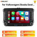 Android 14 Car Radio for VW POLO GOLF 5 6 Plus PASSAT B6 JETTA TIGUAN TOURAN SHARAN SCIROCCO CADDY Seat Carplay Audio Stereo GPS