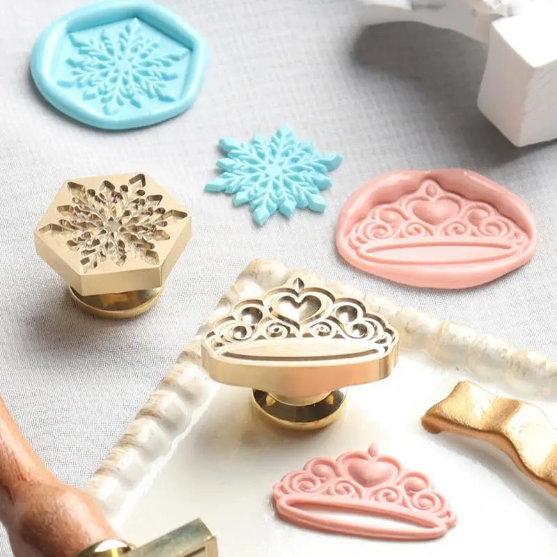 Wax Seal Stamp Head Sealing Wax Scrapbooking Stamp Replace Head Invitations Envelope Packaging Cards DIY Decoration Crafts