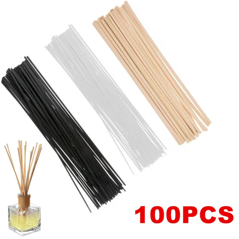 20/100pcs  Replacement Aromatherapy Rattan Sticks Aroma Diffuser Refill DIY Home Living Room Fragrance Decor Supplies