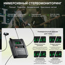 PTM-10 In Ear Monitor Wireless System UHF Stereo Audio Transmitter and Bodypack Receiver 900MHz/500MHz Metal Phenyx pro