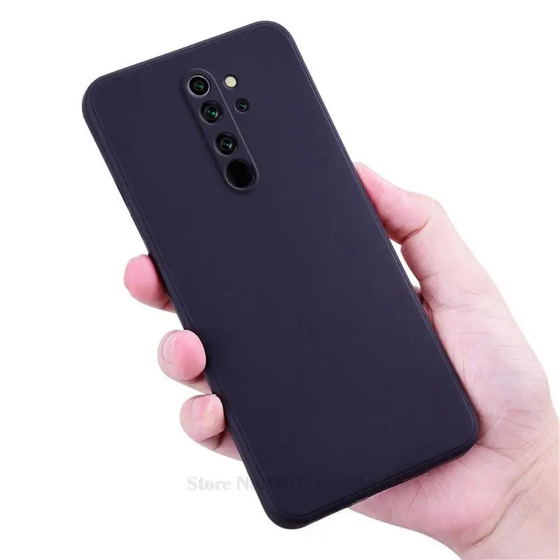 For Redmi Note 8 Pro Case Silicone Liquid Back Cover Phone Case for Xiaomi Redmi Note 8 Pro Case Soft TPU Coque Fundas Bumper