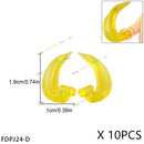 10PCS Special Effects Pieces Arm Fist Wind Lightning Leg Flames Assemble Scene Bricks Weapons Accessories Kids Toys