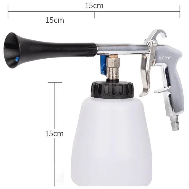 Tornado Car Wash Tool Cleaning Gun Spray Can Pneumatic Tornado Car Interior Washer Engine Compartment Spray Gun