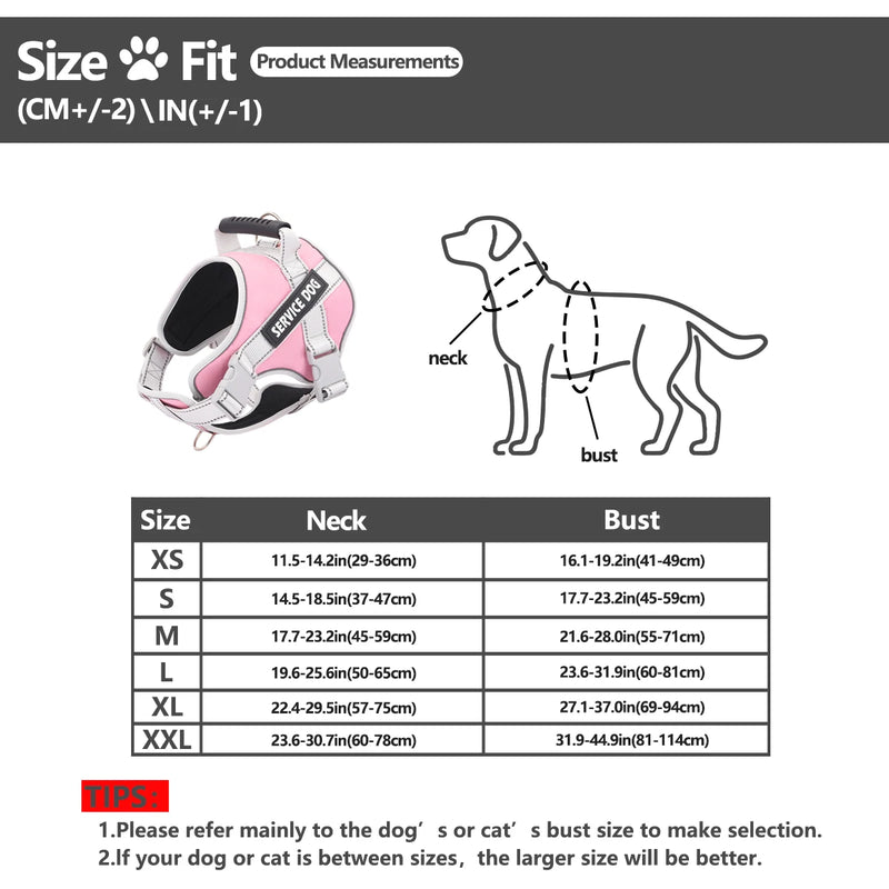 1pc Letter Graphic Reflective  Pet Harness,  For Dog For Outdoor