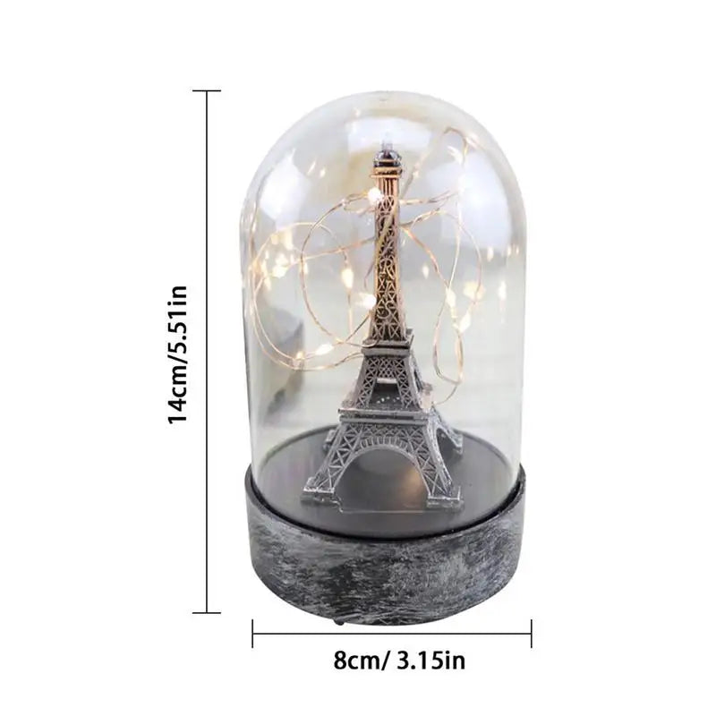 Paris Eiffel Tower Star Light Romantic Innovative Night Lamp Valentine's Day Gift To Girlfriend Anniversary Gift Home Decoration