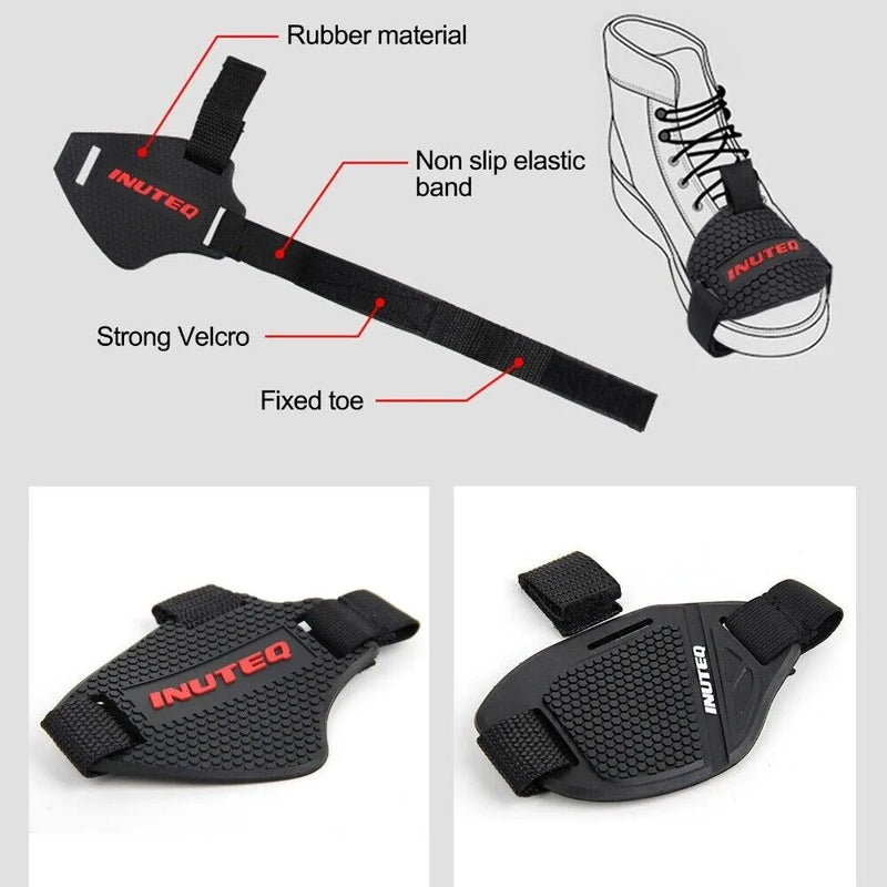 Antiskid Rubber Motorbike Riding Shift Gear Motorcycle Boot Cover Shoe Protector Gear Anti-Slip Motocross Shifter Guards