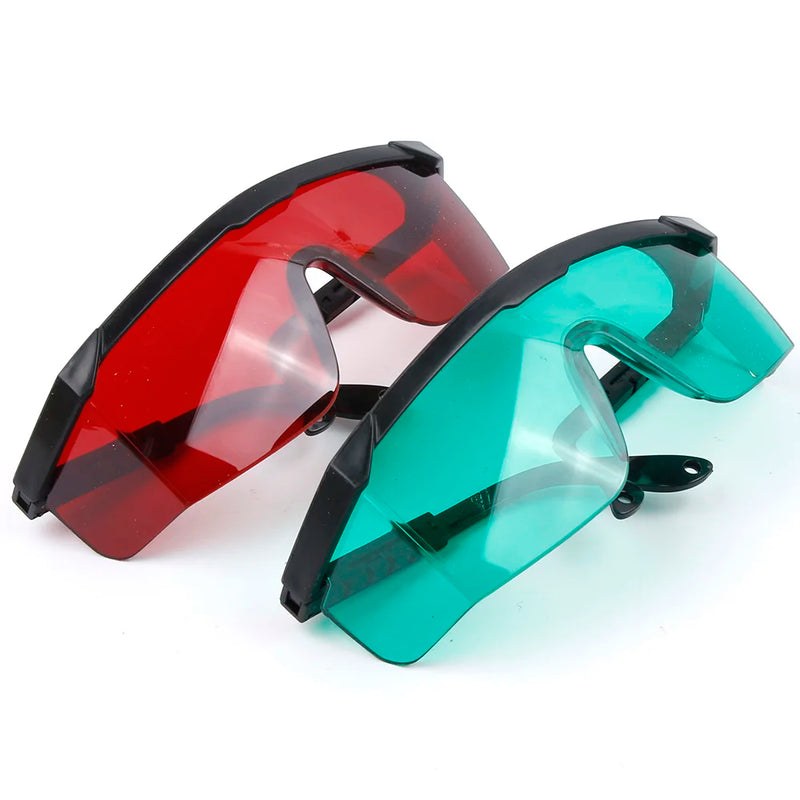 Goggles for Red Green Laser UV Light Protection Eyewear Eye Safety Glasses IPL Glasses E-light Hair Removal Goggles Beauty Tool