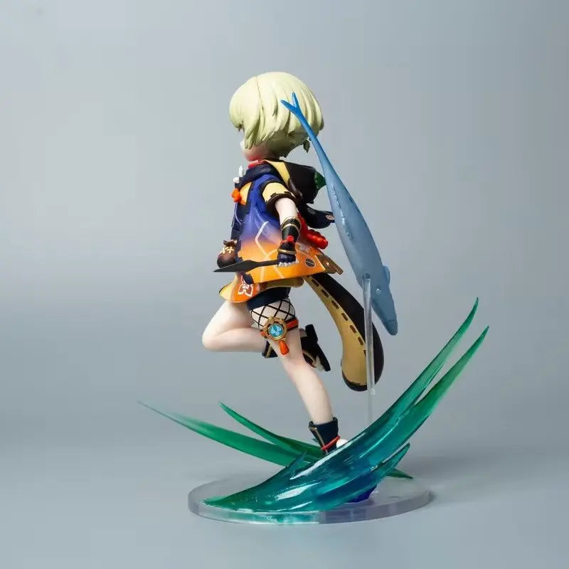 1/7 Anime Genshin Impact Figure APEX-TOYS miHoYo Sayu Kanu Gan Yu Collection Game Doll PVC Action Figure Model Toy For Gift