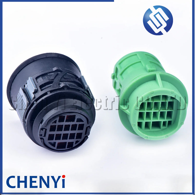 14 Pin/Way male or female Automotive Headlight Connector Plug socket DTBFHPE14BKSV 10847366 For Fiat Ducato Maserati Sicma