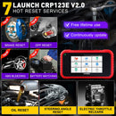 LAUNCH X431 CRP123E V2.0/CRP129E V2.0 Lifetime Free Update SRS ABS Engine Transmission Scan Tool DTC Diagnostic Scanner OBD2 Car