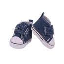 5Cm Doll Canvas Shoes Lace-up High-top Sneaker For 14inch Wellie Wisher Doll Toy 1/6 Bjd Paola 20Cm K-pop Cotton Doll Clothes