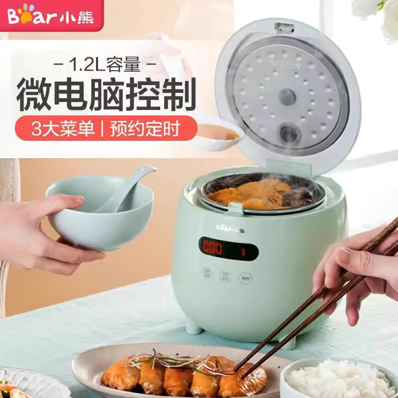 Electric 1.2L Rice Cooker Mini 1-2 person single person household small multi-function Cooking  Electric Smart Rice Cooker