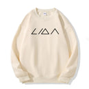 Harajuku Oversized Streetwear Pullover Men's Hoodies LIDA Graphic Print Hooded Sweatshirt Hip Hop Aesthetic Korean Tops Goth Y2k