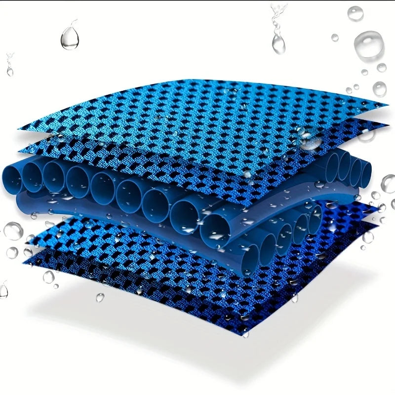 U Cooling Hoodie Towel Beach Camping Gym Building Sun Protection Quick Drying Sports Cooling Towel Headband