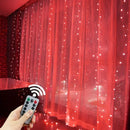 Holiday Decor Party Birthday Decoration LED 8 Mode Christmas Light USB Curtain String Light 3M 4M 6M Garland Wedding Fairy Light