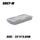 Hidden Drawer Organizer Self-Adhesive Desktop Small Drawer Cabinet Under Table Hidden Drawer Office Home Storage Tools