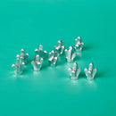 MOC Building Blocks Figures Accessories Cash Dollar Coin Bag Model Gold Silver Bar Colored Diamond Treasure Box Series Coffer