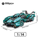 Technical Racing Sport Car 1280PCS Model Building Blocks City Mechanical Speed Vehicle Supercar Brick Puzzle Toys Kid Adult Gift