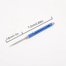 Multifunctional Titanium Alloy EDC Telescopic Toothpick Keychain Pendant Gift Fruit Fork Camping Toothpick Holder Unpacking Tool