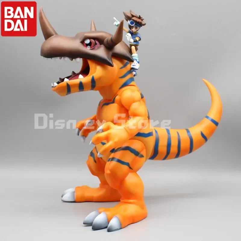 Digimon Adventure Agumon Evolve Greymon Archaeosaurus Evolution Tyrannosaurus Anime Figures Rex Toys Ornaments Birthday Gifts