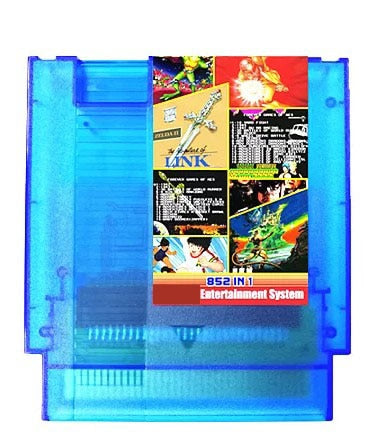 FOREVER DUO GAMES OF NES 852 in 1 (405+447) Game Cartridge for NES Console, total 852 games 1024MBit Flash Chip in use