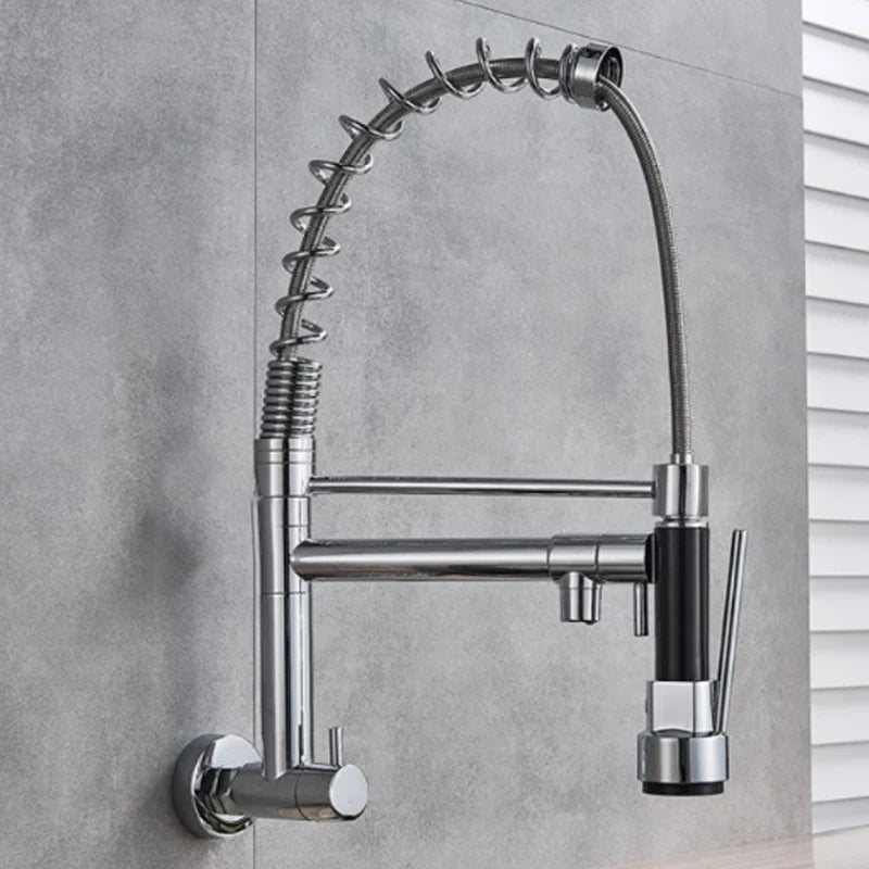 Torneira Cozinha Moderna com Spray Articulado Versátil