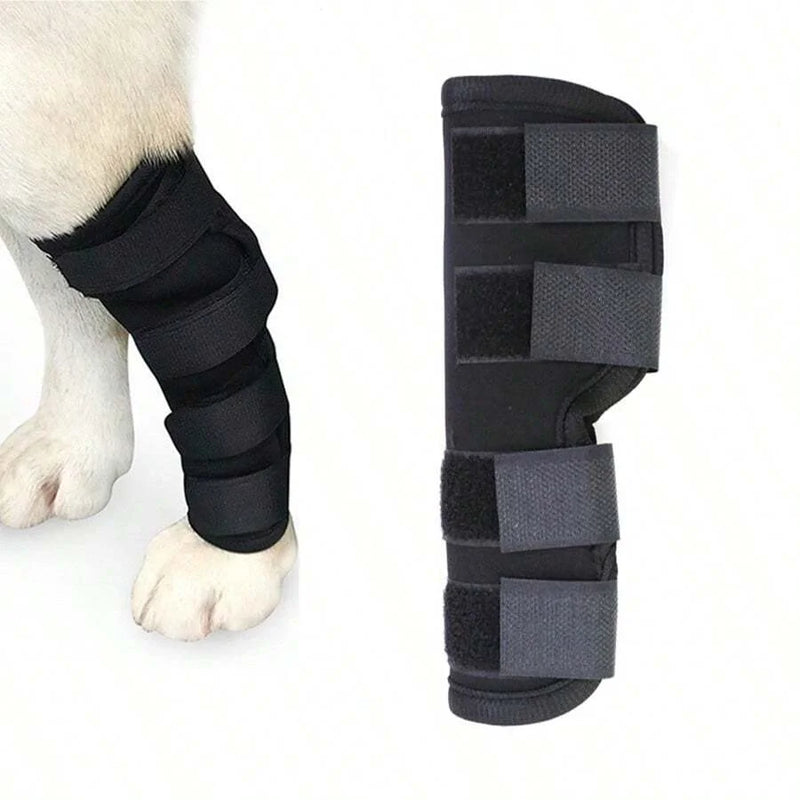 1pc Prevent Chew Licking Hock Joint Arm Support Hold Bandages Sleeve Dog Leg Brace for Pet Knee Sprains Recovery Protection