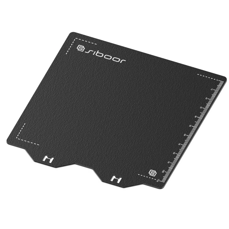 1pcs Build Plate PEI-pro Magnetic Steel Platform Spring Steel Cold Punched PEI Sheet for Voron 0.1/0.2 3D Printer Accessories