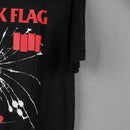 Black Flag T-Shirt Damaged 80S Hardcore Punk Band SST Husker Du Bad Brains Band Summer Short Sleeves Cotton Tee Men's Shirt