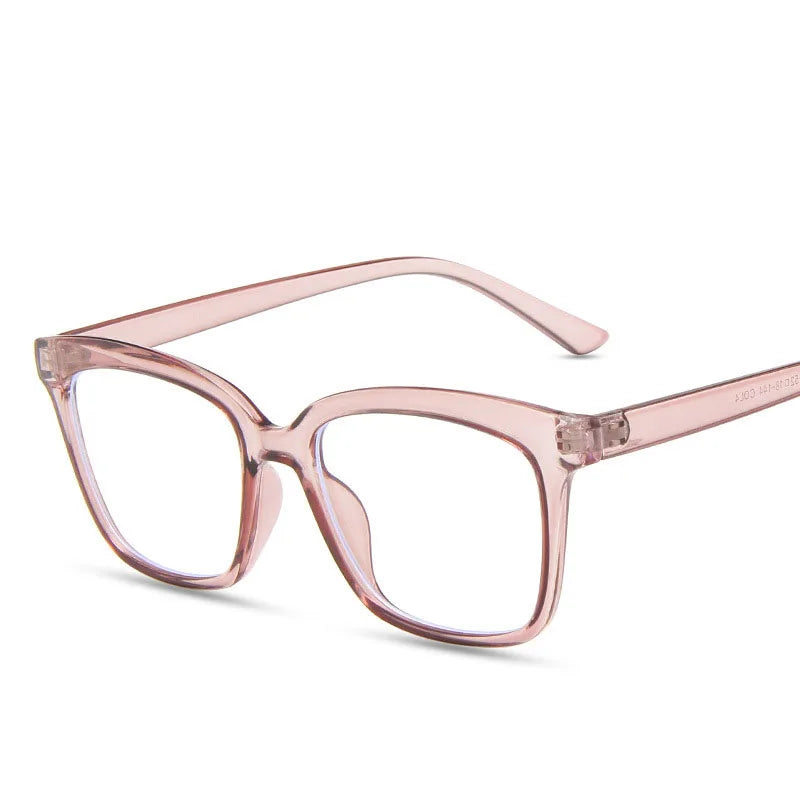 Square Shape Computer Glasses High Quality Anti Blue Light Transparent Women's Glasses Classic Style Glasses Women