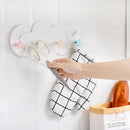 Cloud Shaped Hooks Star Moon Cloud Shape Nail-free Wall Clothes Hooks Room Decorative Key Hanging Hanger Kitchen Storage Hook