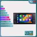 Hizpo 2 din Android 13 Car Radio for Volkswagen VW Touareg Multivan T5 Transporte 2004-2009 Carplay Multimedia GPS Autoradio RDS