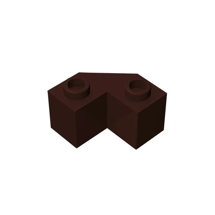 Gobricks 10PCS Building Blocks 2x2 Brick 45 degrees compatible with 87620 Ｃhildren's  toys Assembles Small Particle Parts Brick